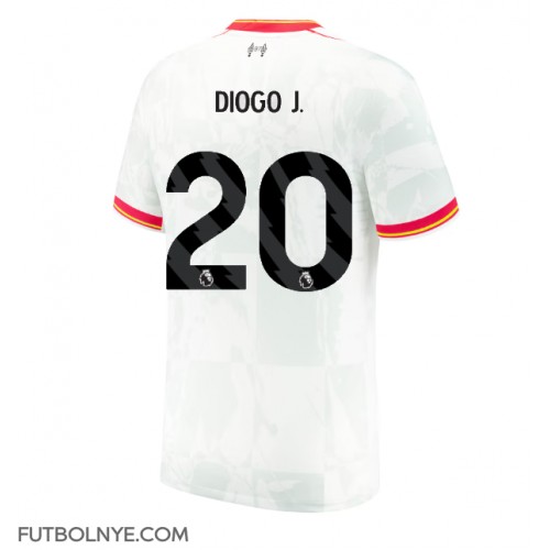 Camiseta Liverpool Diogo Jota #20 Tercera Equipación 2024-25 manga corta